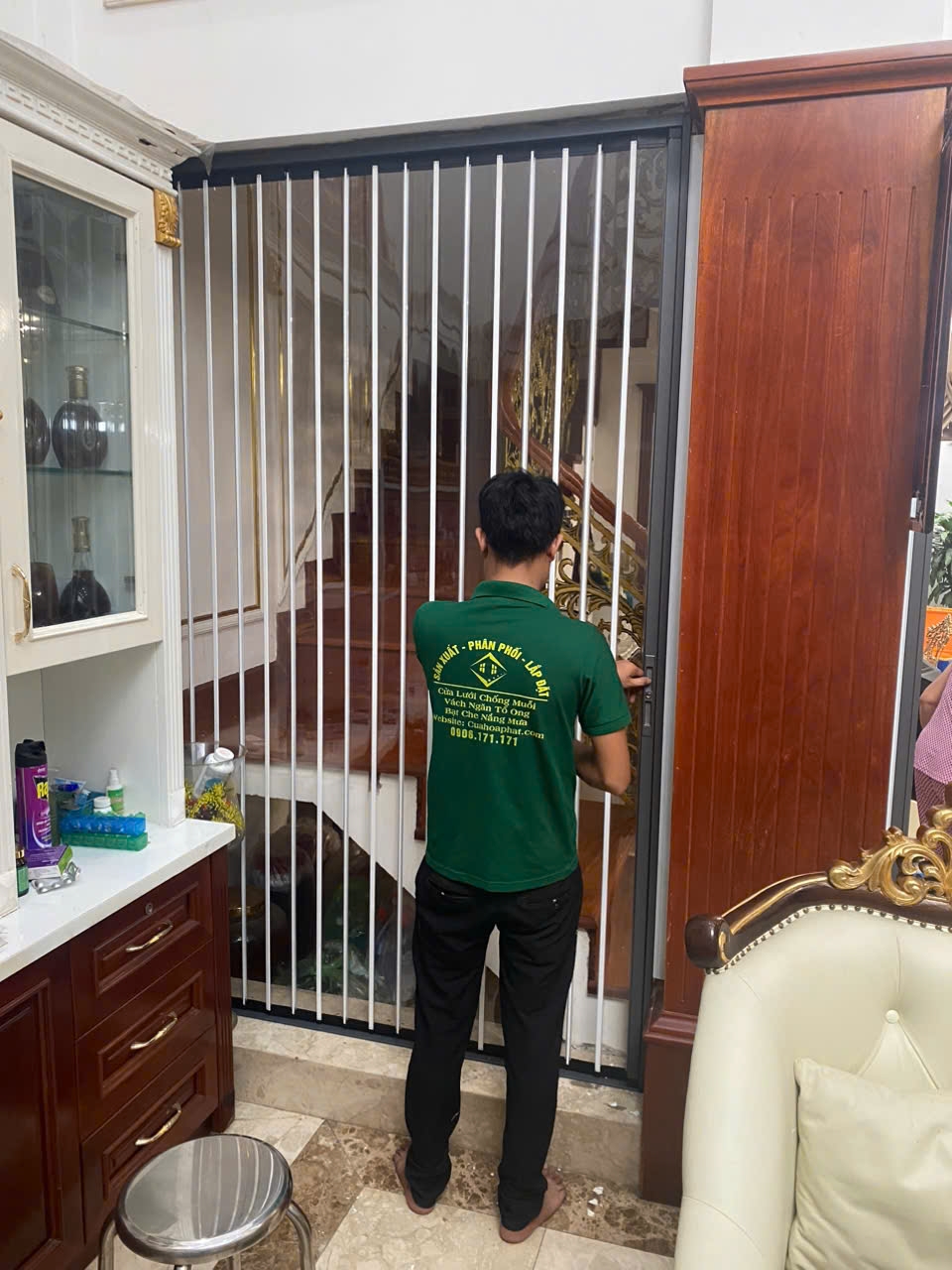 Hình ảnh Báo giá cửa xếp lá nhựa