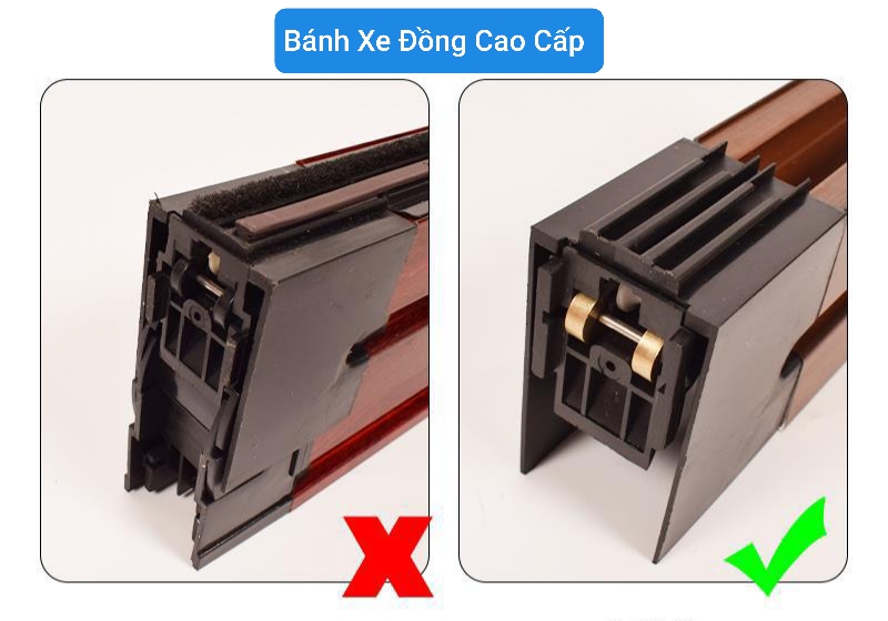 Hình ảnh Hệ xếp xích không ray ghép cánh