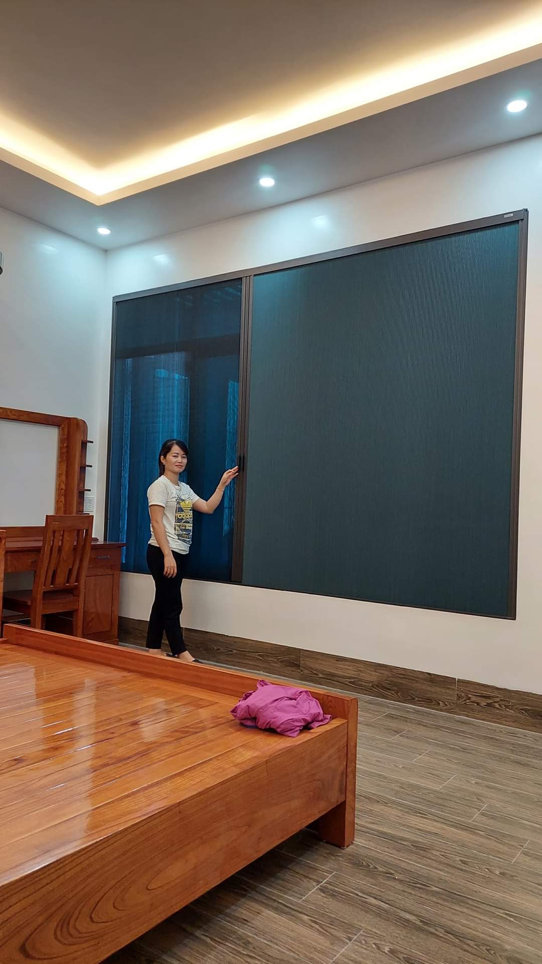 Hình ảnh Rèm kết hợp lưới muỗi