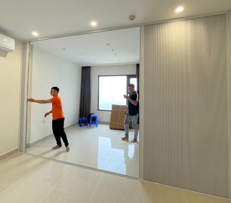 Hình ảnh Vách ngăn phòng điều hòa